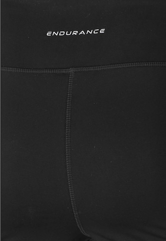 ENDURANCE Skinny Workout Pants 'Janney' in Black