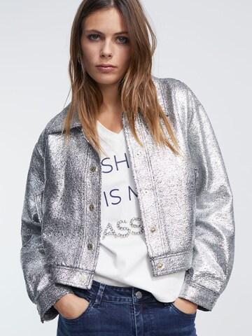 Veste outdoor Lola Casademunt en argent : devant