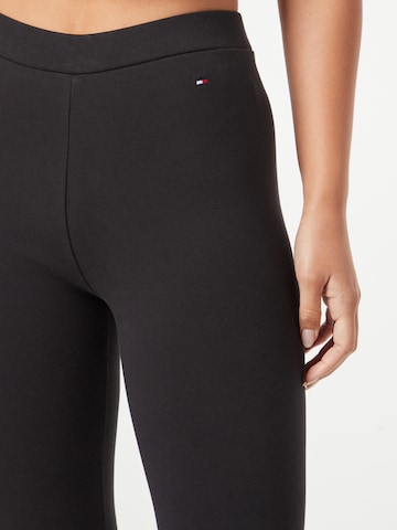 TOMMY HILFIGER Skinny Leggings in Schwarz