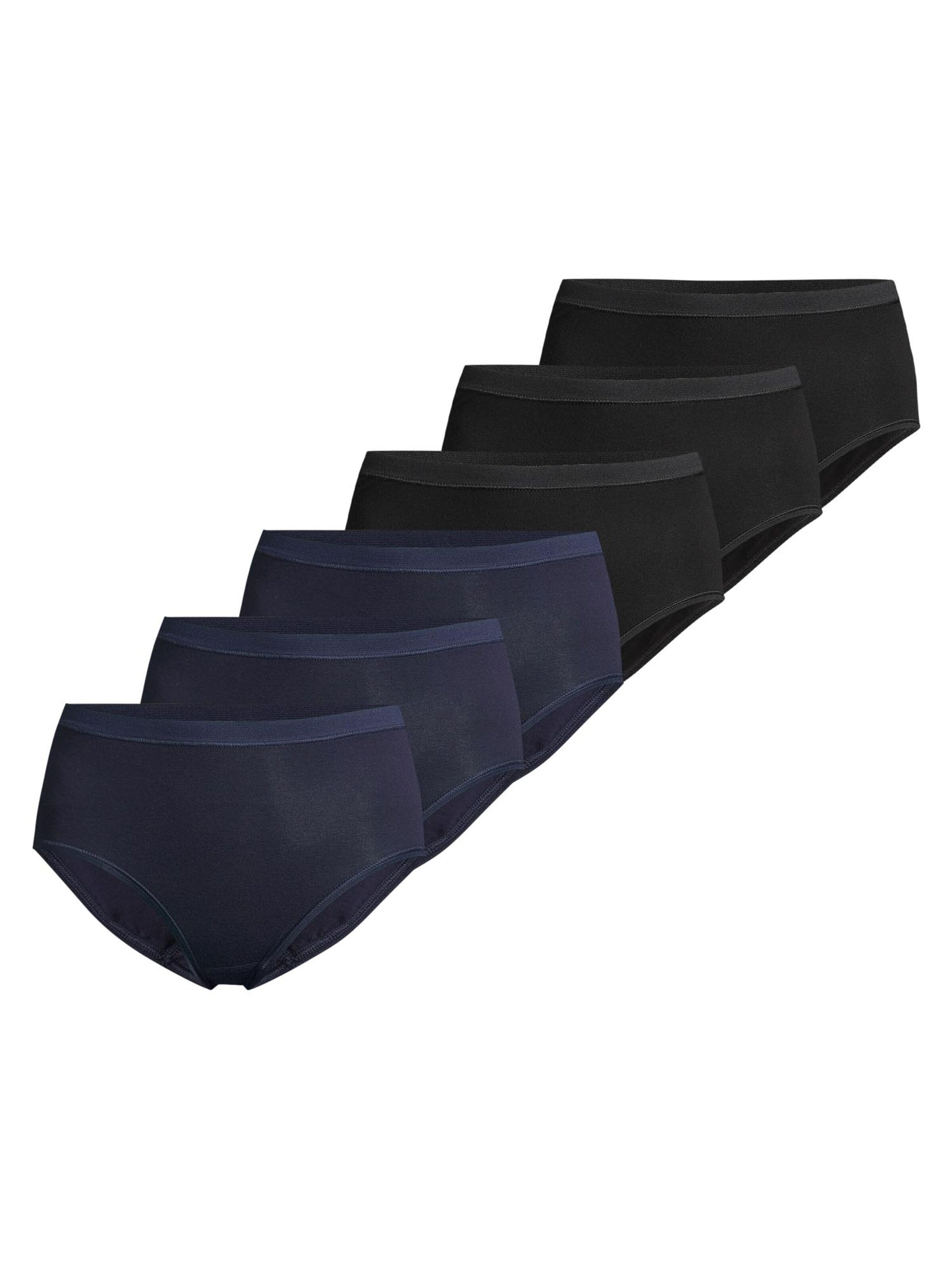 CON-TA Slip 'Feinripp' in Blue: front
