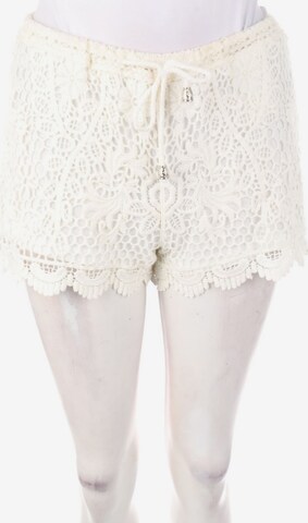 Amisu Shorts in XS in White: front