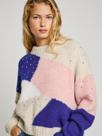 Pepe Jeans - Pullover 'NORA' em bege