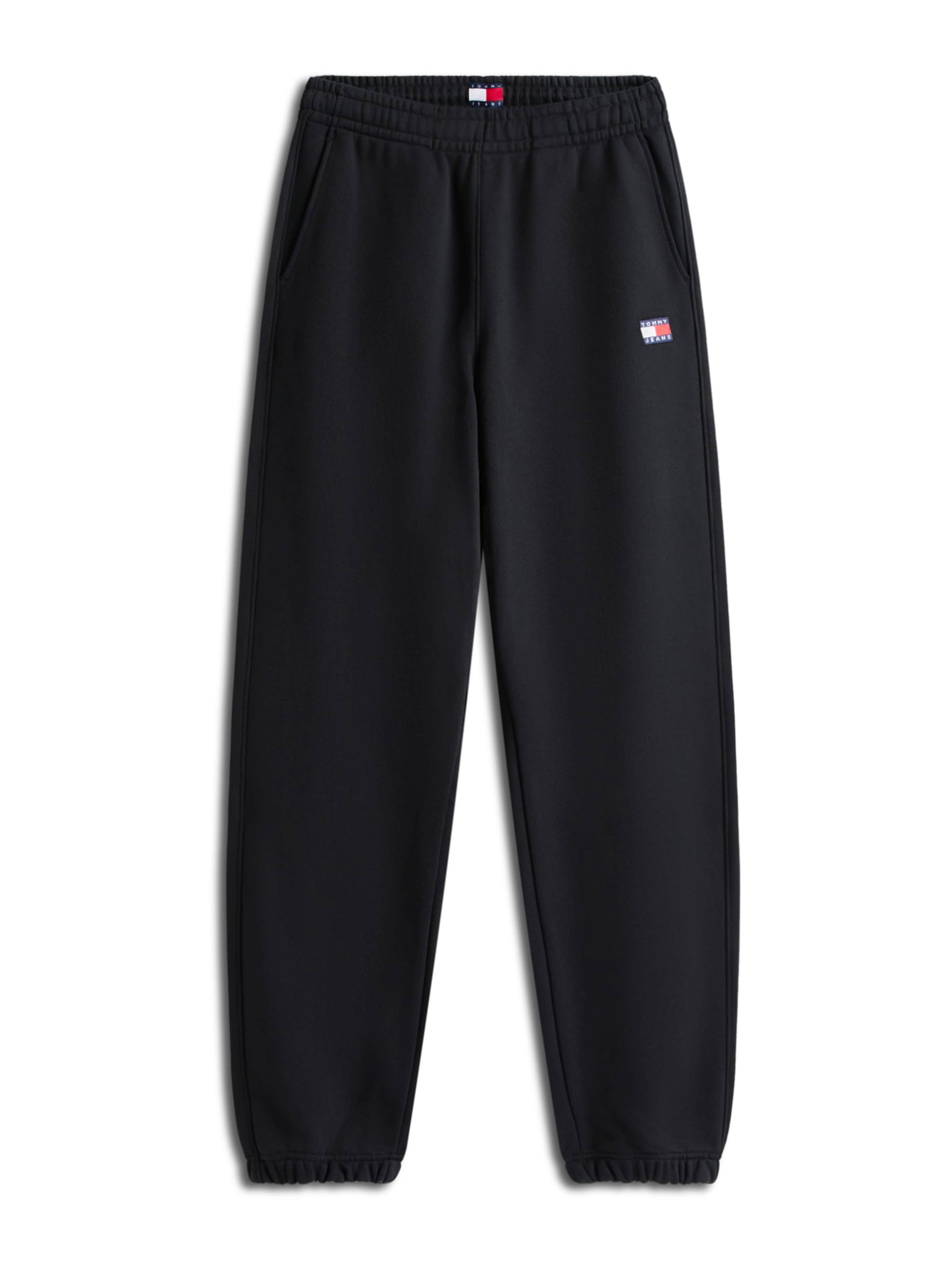 Tommy Jeans Tapered Παντελόνι σε μαύρο: μπροστά