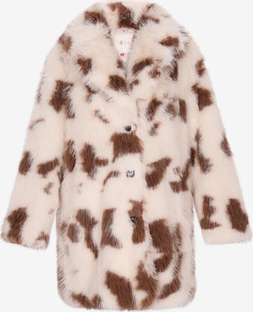 Cappotto invernale di IZIA in bianco: frontale