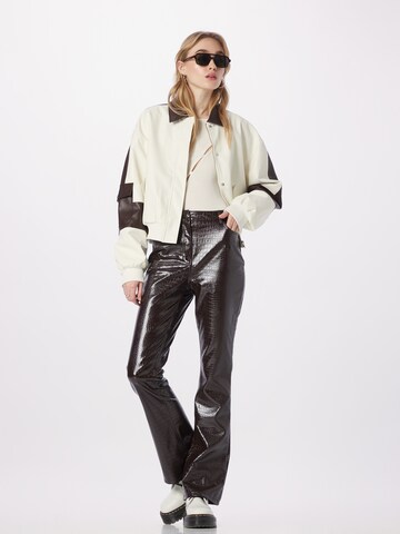 River Island Flared Pants in Brown
