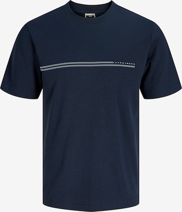 Jack & Jones Plus Μπλουζάκι 'JCOFUSION' σε μπλε: μπροστά