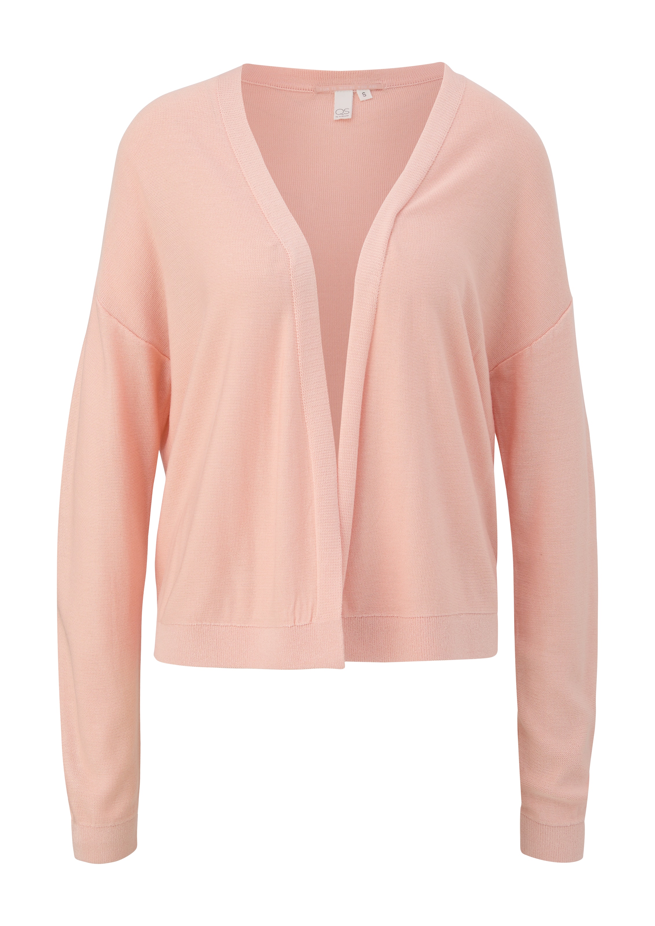 Cardigan oversize QS en rose : devant