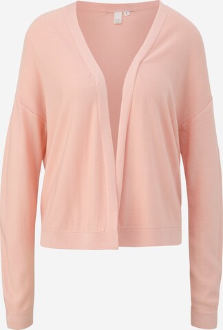 Cardigan QS en rose : devant