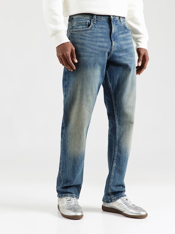 Regular Jean QS en bleu : devant