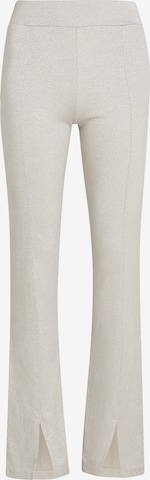 Karl Lagerfeld Слим Штаны ' Fashion Lurex Sweatpants ' в Серебристый: спереди