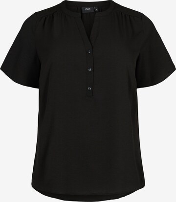 Zizzi Blouse 'CAANNI' in Black: front