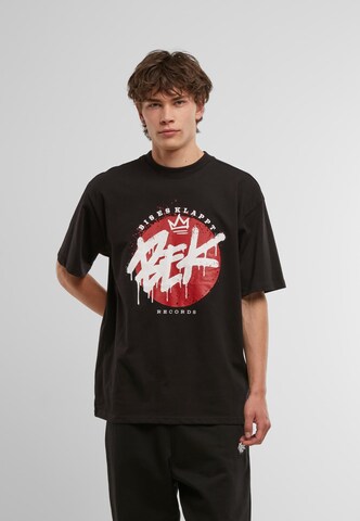 T-Shirt 'BEK x DEF' DEF en noir : devant