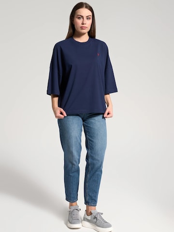 NOWIHT Shirt 'Perpetua' in Blue