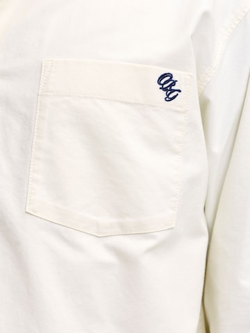 JACK & JONES - Ajuste confortable Camisa de negocios 'JORFrederiksberg' en blanco