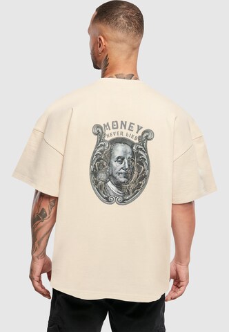 2Y Studios Shirt 'Money Never Lies' in Beige: front