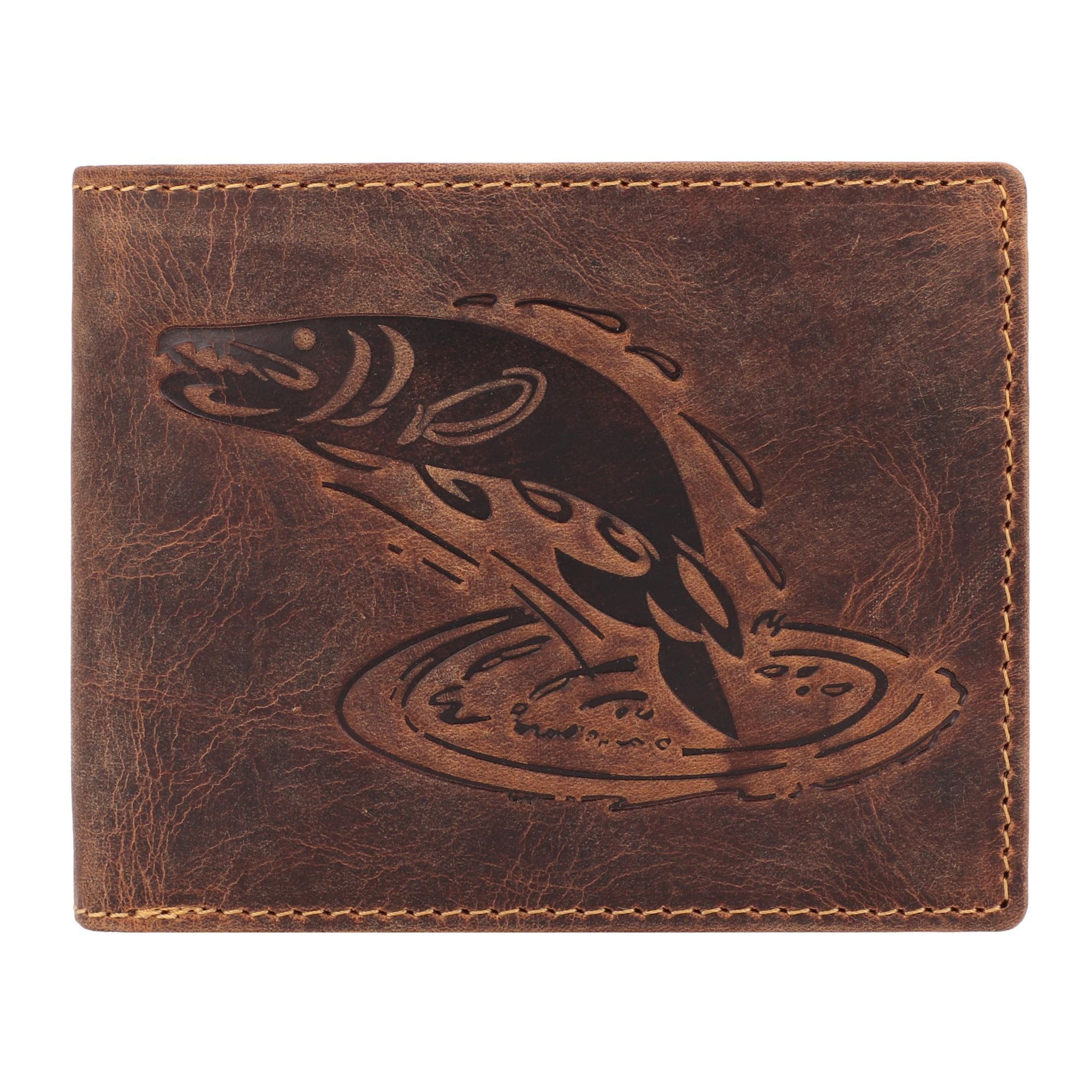 GREENBURRY Wallet in Brown: front
