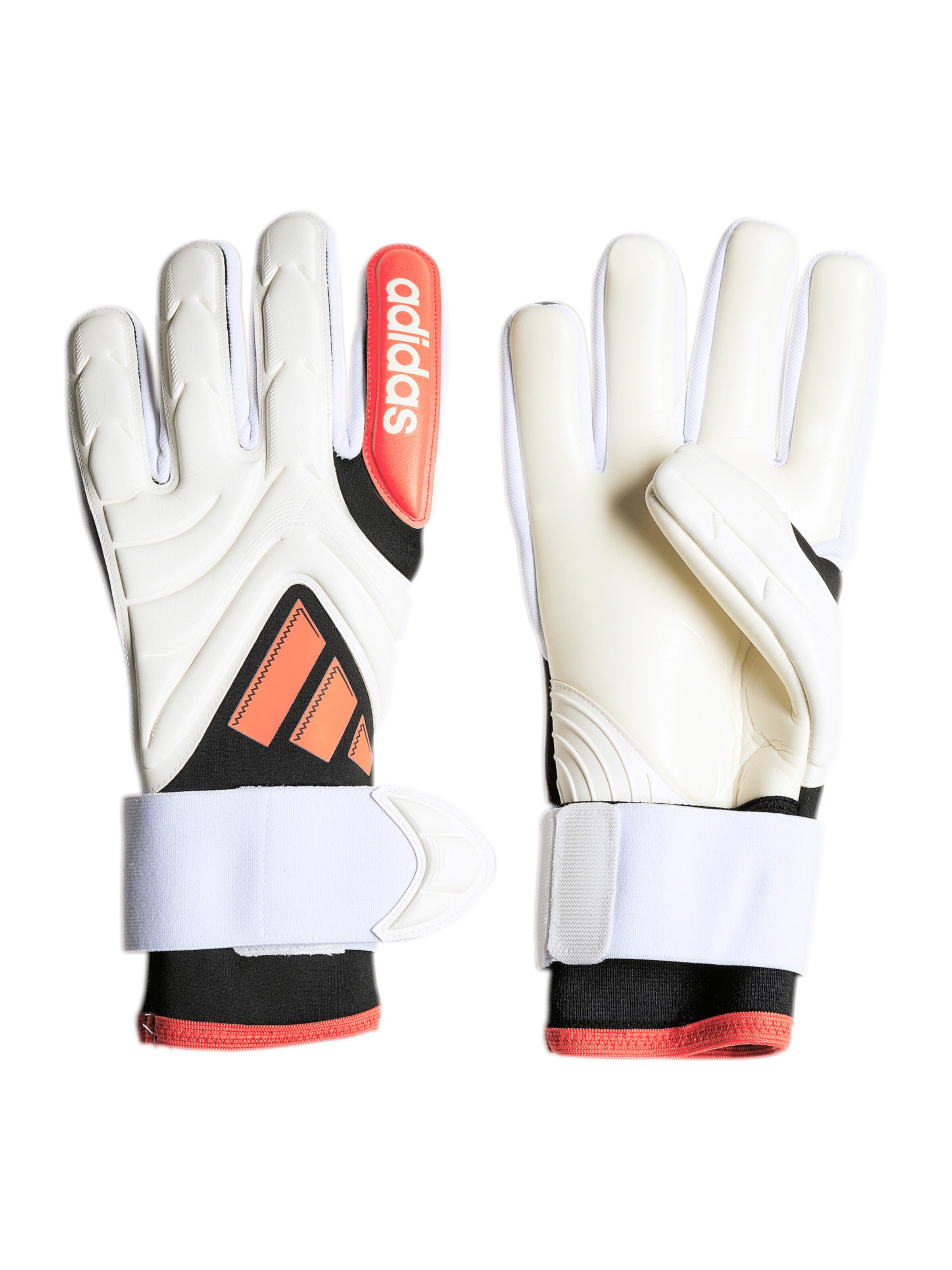 ADIDAS PERFORMANCE Sporthandschuhe in orange / schwarz / weiß, Produktansicht