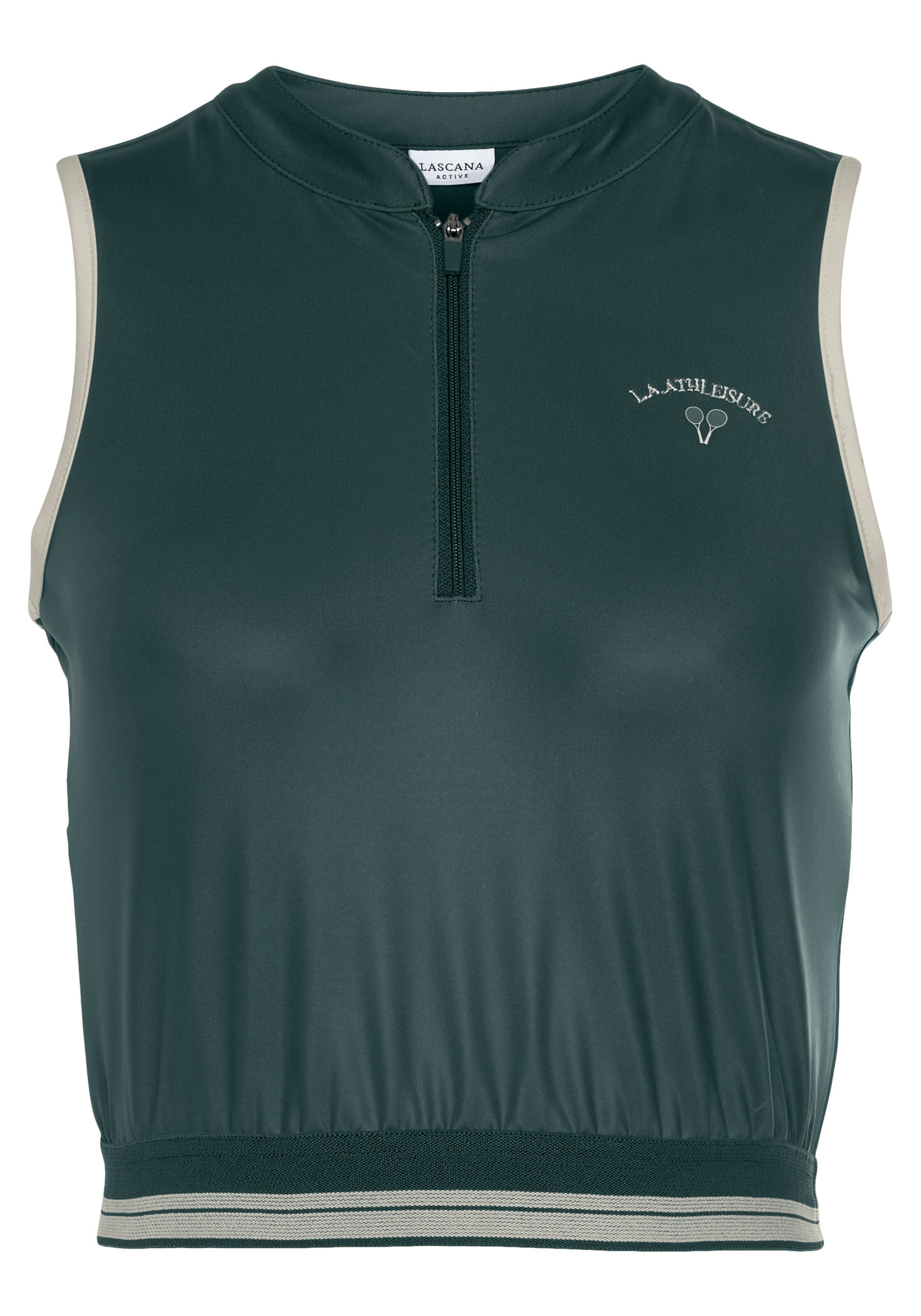 LASCANA ACTIVE Sports Top in Green: front
