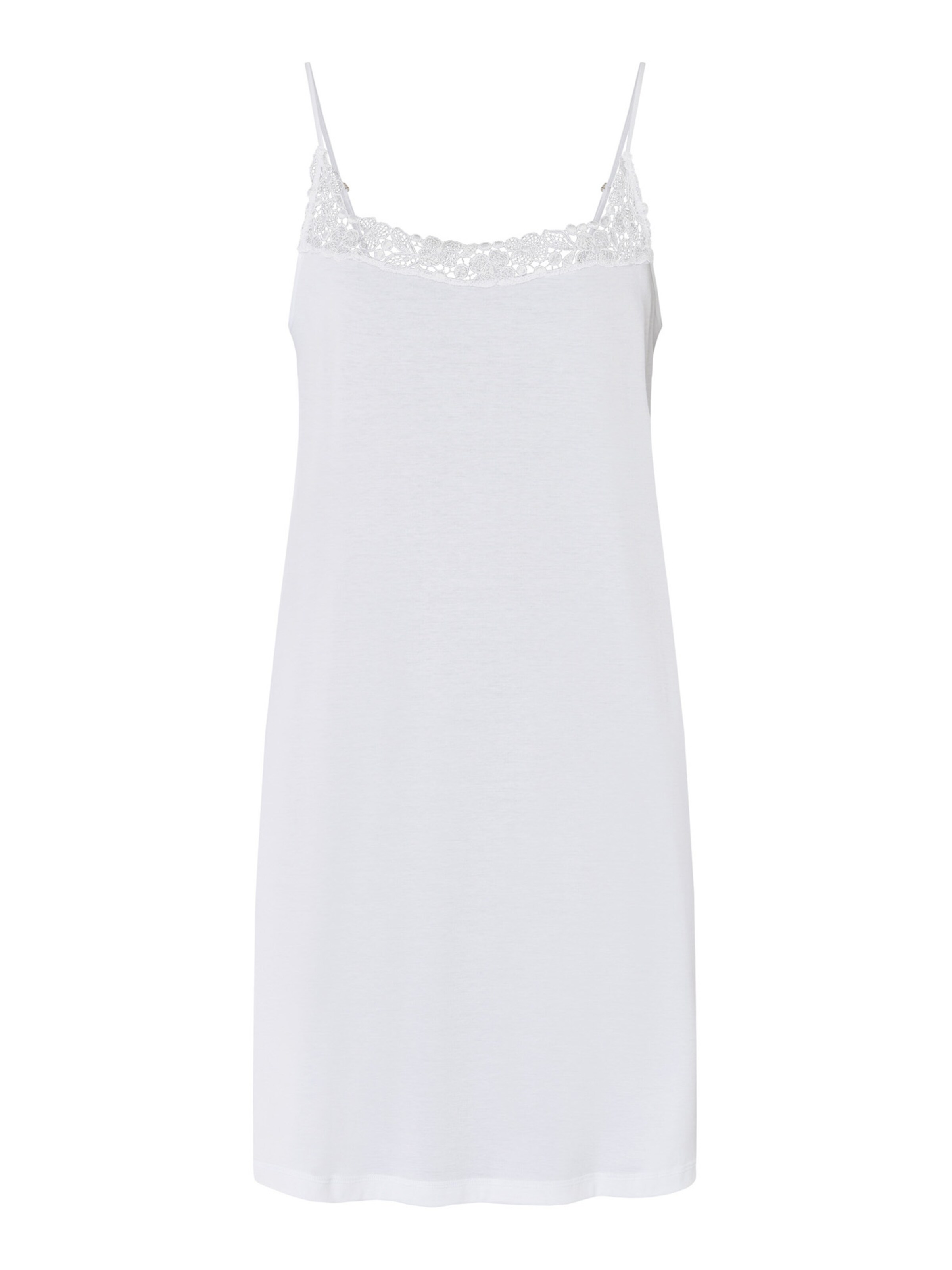 Hanro Nightgown 'Michelle' in White: front