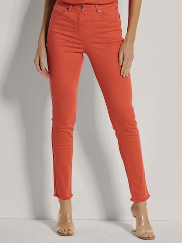 MADELEINE Skinny Jeans in Orange: Vorderseite