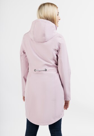 Manteau fonctionnel Schmuddelwedda en rose