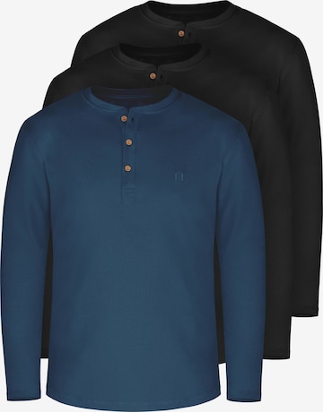 T-Shirt 'Neuville' normani en bleu : devant