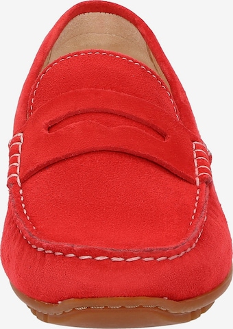 SIOUX Moccasins in Red