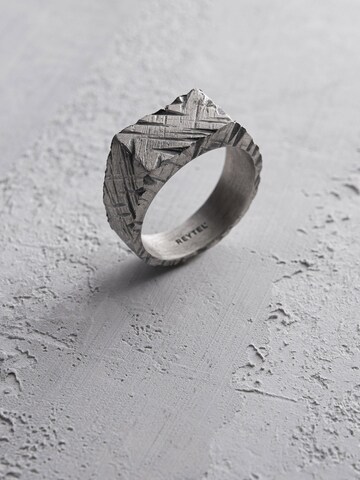 REYTEL Ring 'ERFARING' in Zilver: voorkant