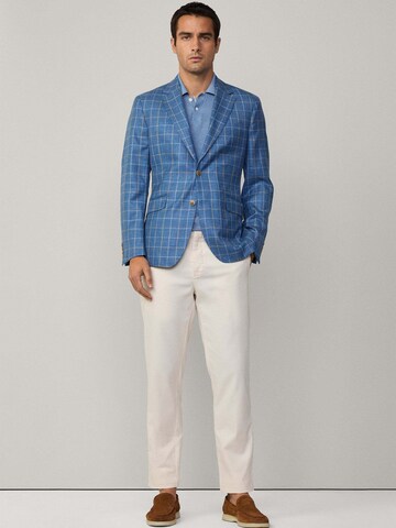 Hackett London Regular fit Colbert in Blauw