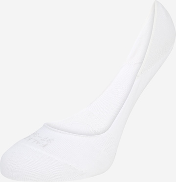 FALKE - Meias curtas em branco: frente