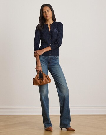Lauren Ralph Lauren Плетена жилетка в синьо