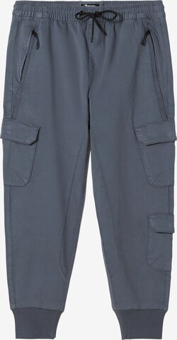 Tapered Pantaloni chino di Bershka in grigio: frontale