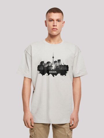 T-Shirt F4NT4STIC en gris : devant