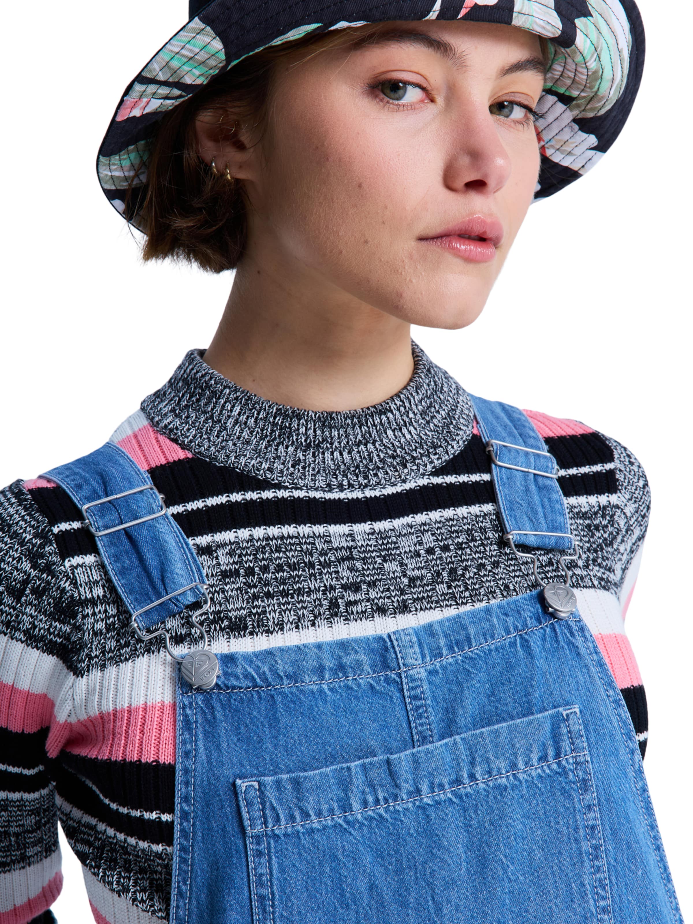 ROXY Barrel Overalls 'Wild Heart' in Blue