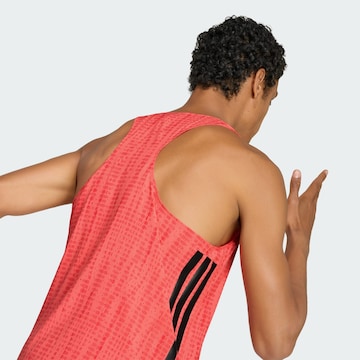 ADIDAS PERFORMANCE - Camisa funcionais 'Adizero' em rosa