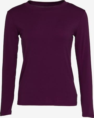 T-shirt Usha en violet : devant