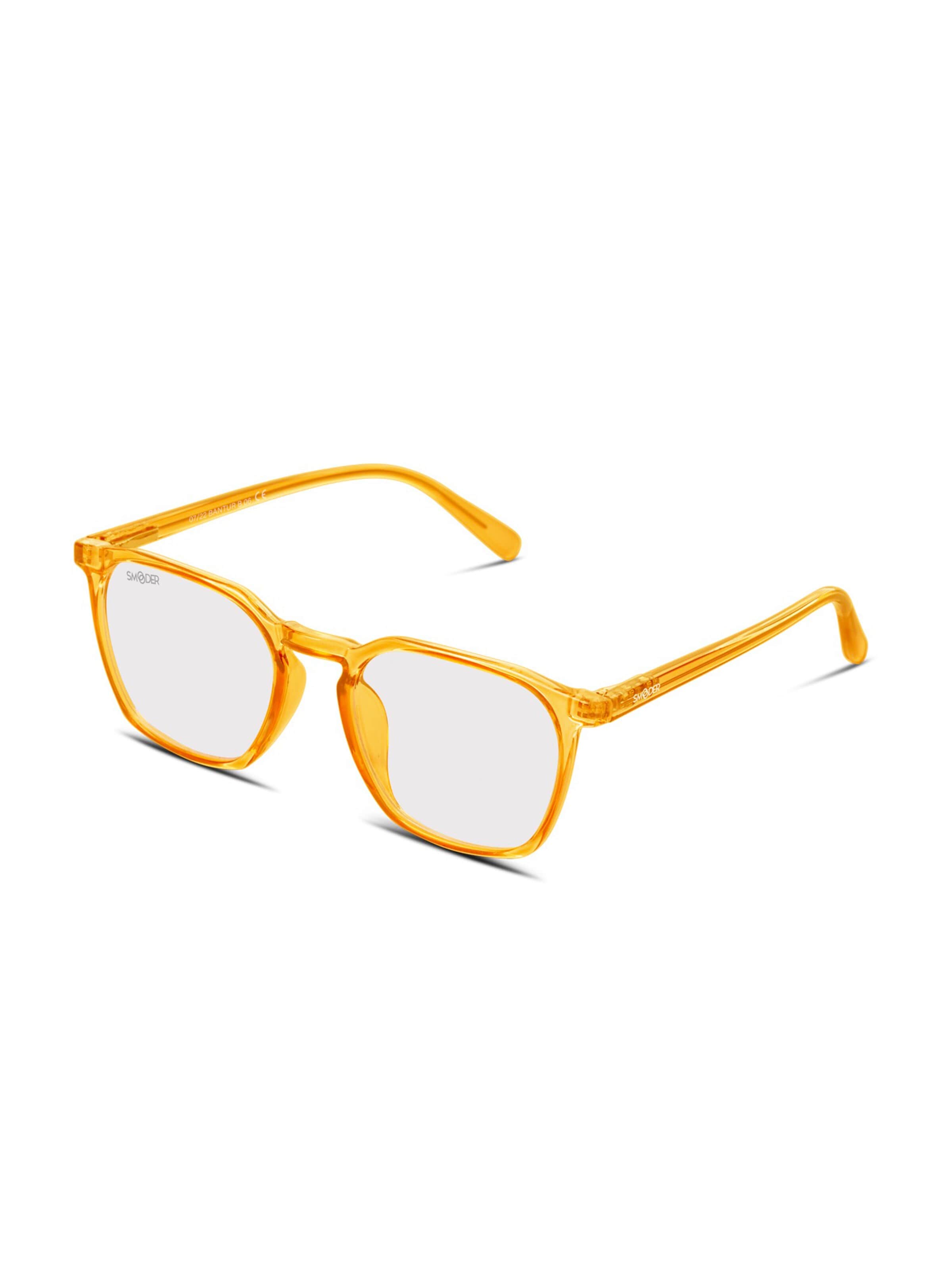 Smooder Glasses 'Bantur Blue Light' in Orange: front