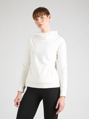 Sweat de sport 4F en beige : devant