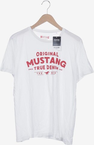 MUSTANG T-Shirt L in Weiß: predná strana