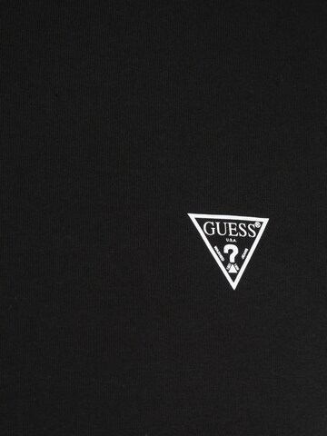 melns GUESS T-Krekls 'Caleb Hero'