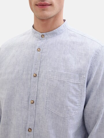 TOM TAILOR Regular fit Button Up Shirt in Blue