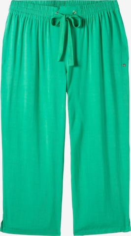 SHEEGO Loose fit Pants in Green: front