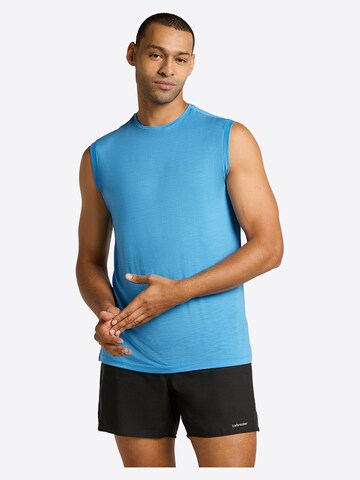 Tanktop 'Merino 125 light weight Cool-Lite Sphere III Tank' de la ICEBREAKER pe albastru