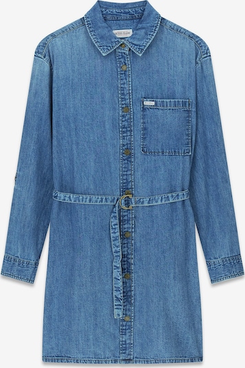 GUESS JEANS Puseromekko värissä sininen denim, Tuotenäkymä