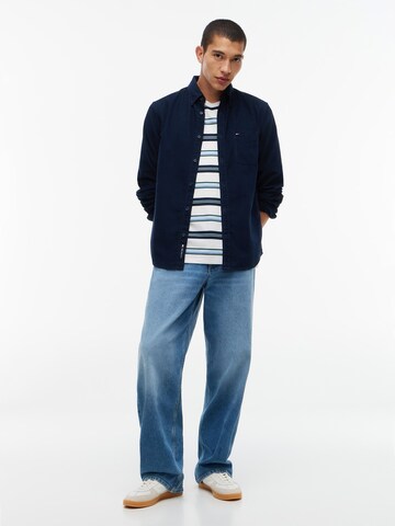 Tommy Jeans - Regular Fit Camisa em azul