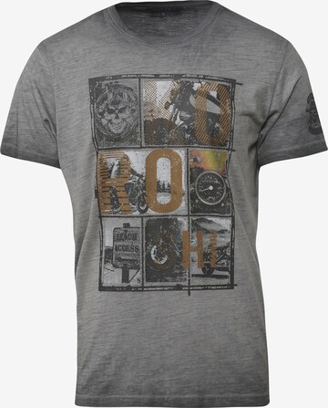 T-Shirt KOROSHI en gris : devant