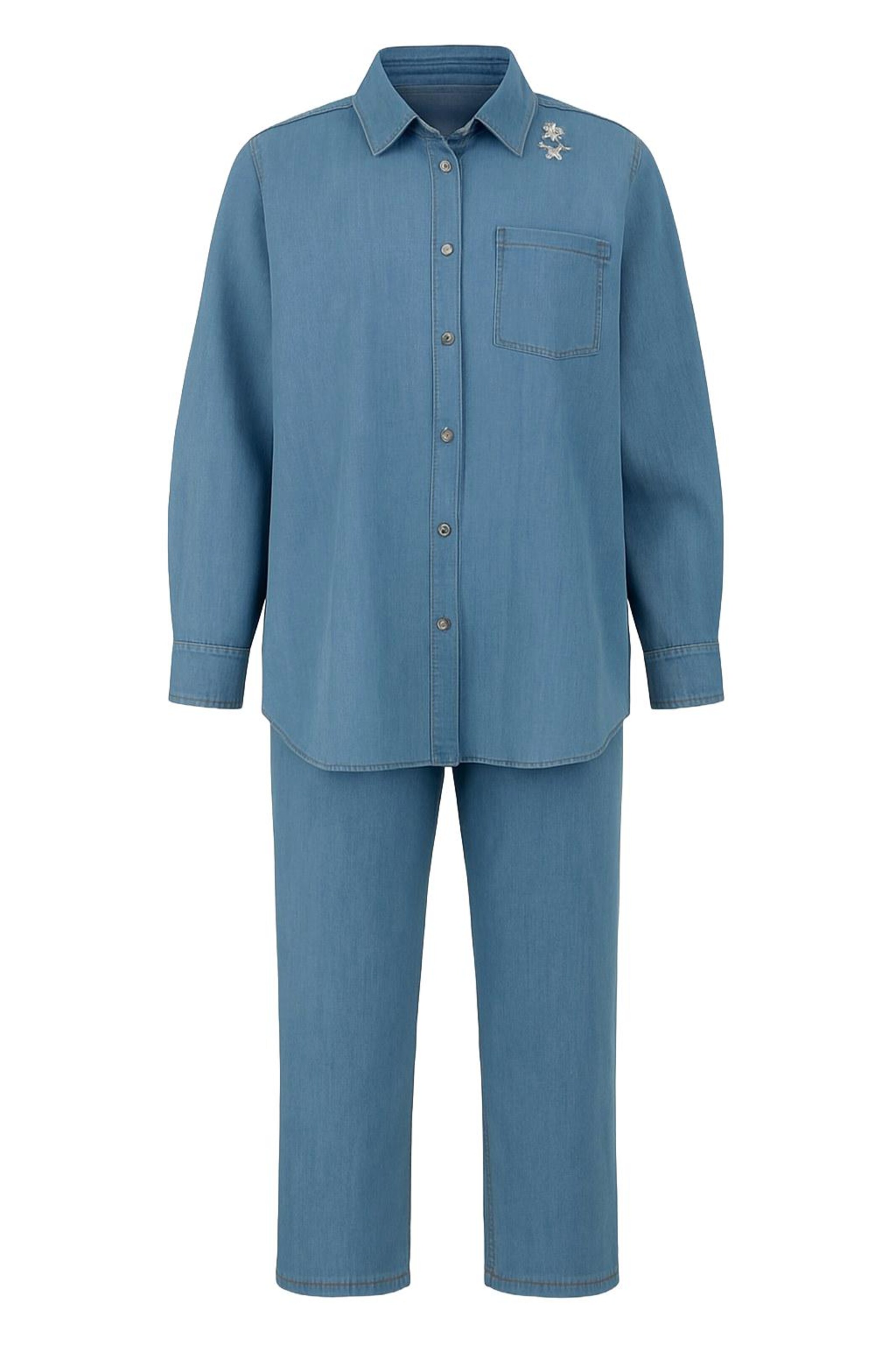 MODAMIHRAM Hosenanzug in Blau: Vorderseite