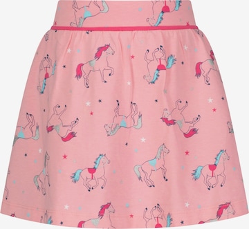 SALT AND PEPPER Skirt in Pink: front