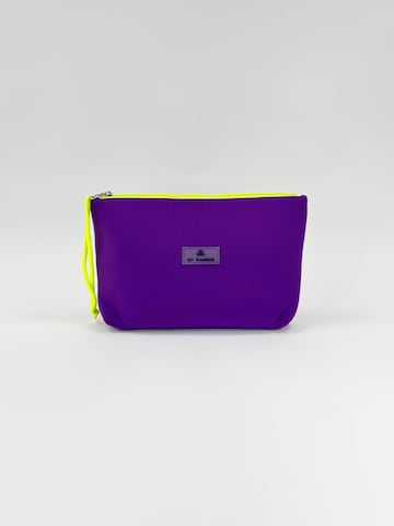 Mywander Clutch 'Neoprene' in Purple: front