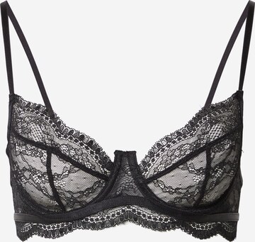 T-shirt Reggiseno 'Isabelle' di Hunkemöller in nero: frontale